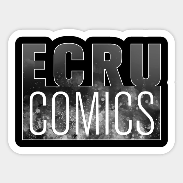 ECRU COMICS Sticker by carrillo_art_studios